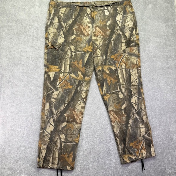 Ranger Mens 2XL Camouflage Hunting Hiking Cargo Pants Adjustable Waist - Picture 1 of 11